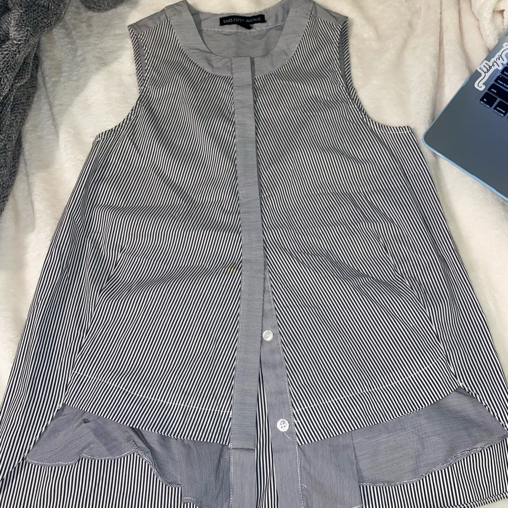 Button up tank